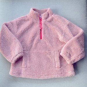 Gap girls Sherpa zip jacket - size 5T